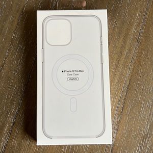 Apple - iPhone 12 Pro Max Clear Case with MagSafe - Clear